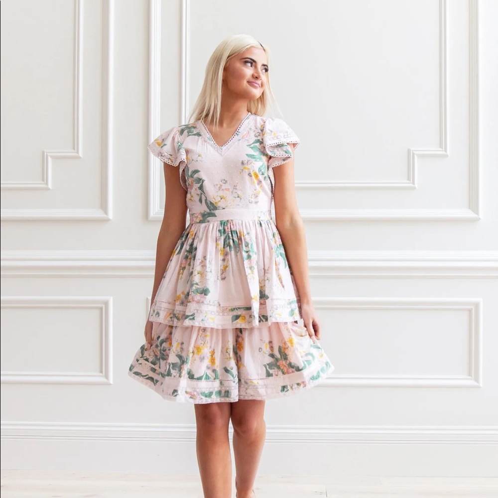 Rachel Parcell Fit and Flare Floral dress